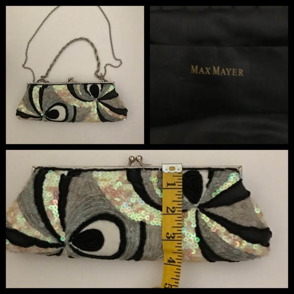 Vintage Handbags - Gorgeous vintage beaded 3 way bag